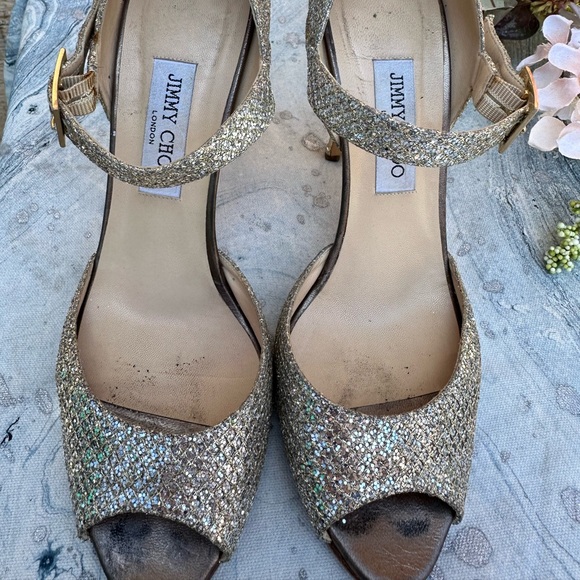 Jimmy Choo metallic heels - Picture 10 of 13